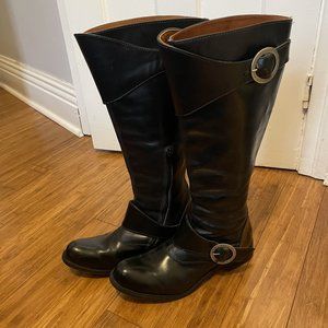 BLACK FLUEVOG HEIDI Boots